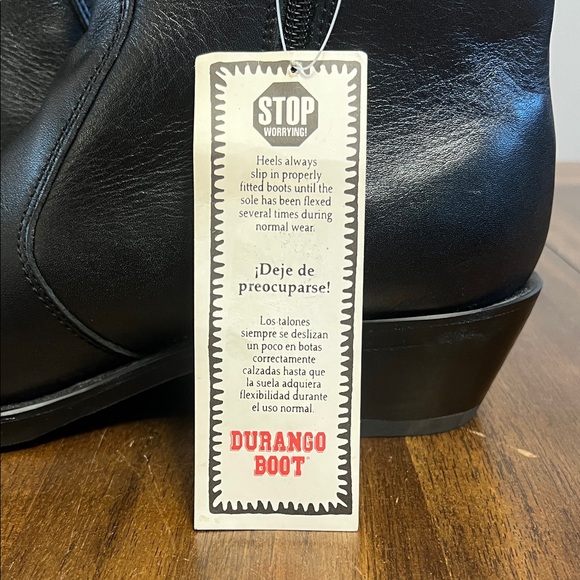 Durango Black Cowboy & Western Boots - Picture 8 of 16